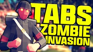 INSANE Zombie Wave Battle In TABS Unit Creator [upl. by Ecyle]