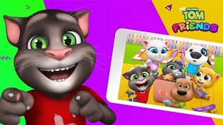 My talking tom ne pura group ka ek photo li My talking tom and friends My talking tom 2 [upl. by Ogires]