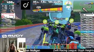 Zwift Racing League  Glyph Heights [upl. by Aerised]