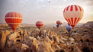 Mongolfiere sulla Cappadocia [upl. by Aihsital]