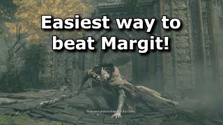 Elden Ring  Easiest way to beat Margit the Fell Omen [upl. by Wileen]