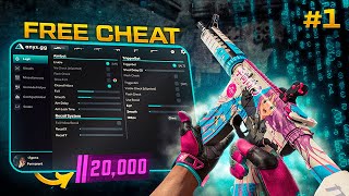 CS2 Cheats  Road to 20K with Free Cheat in Premier  Part 1 [upl. by Krahling531]