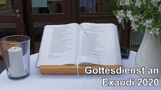 Gottesdienst am Sonntag Exaudi 2020 [upl. by Fabrianne]