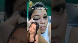 Viral Eyelash Hack 🤞 [upl. by Erma]