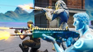 BLOODS VS CRIPS EP 4  FORTNITE HQ [upl. by Tnirb206]