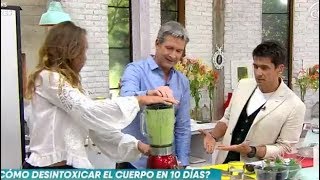 Aprende a preparar el batido detox del Método Grez  La Mañana [upl. by Uhsoj344]