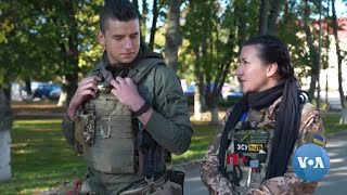 In Ukraine’s Kharkiv Region Young Volunteers Fight on Front Lines  VOANews [upl. by Pavior]