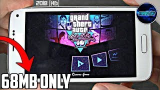 68 MB GTA Vice City Super Compressed For Android With All GPU  GTA Vice City Super Lite 2018 [upl. by Satterlee953]