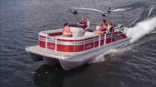 Pontoon Watersports  Wakeboarding Tubing Skiing [upl. by Lienet]