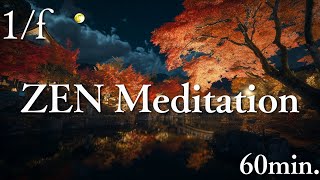 Zen Meditation BGM Dancing on a Kyoto Autumn Night [upl. by Melak]