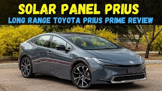 Solar Panel Equipped Toyota Prius Prime Review [upl. by Krm]