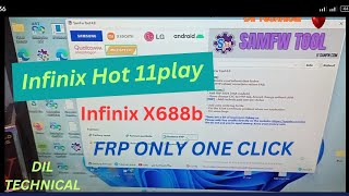 Infinix Hot 11 Play Frp reset  Infinix Hot 11play X688b Frp Gmail account remove with Tools [upl. by Atirrehs706]