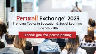 Perusall Exchange® 2023 Wrap Video [upl. by Atnicaj]