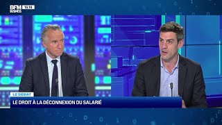 BFM Business 24042021 Le droit à la déconnexion du salarié [upl. by Warder]