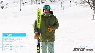 Thoms ReviewStockli Laser AX Skis 2021Skiscom [upl. by Ingeberg]