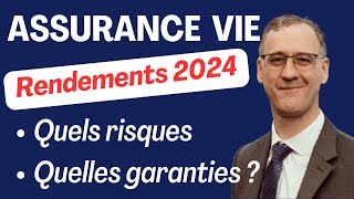 Risques assurance vie rendement 2024 Un investissement sans risques assurancevie investir [upl. by Assiled]