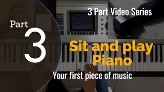 Learn Piano For Beginners Both hands together  Sit and play piano in 7 days PART 3 [upl. by Anigue669]