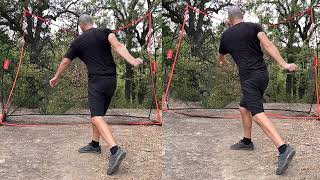 Quick cue comparison  Scapular protraction vs out in out discgolf [upl. by Lirva]