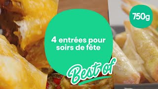 4 entrées pour soirs de fête Best of  750g [upl. by Ydnas]