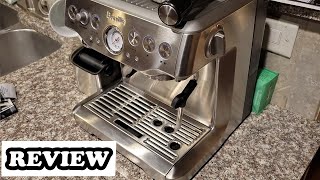 Breville Barista Express Espresso Machine BES870XL Review [upl. by Oznecniv]