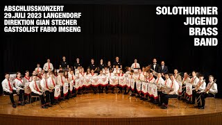 Solothurner Jugend Brass Band  Konzert 2023 [upl. by Rodoeht]