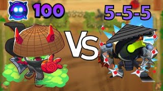 555 Vs Paragons BTD6 Modded [upl. by Niko]