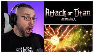 ATTACK ON TITAN 2X4 REACTION Soldier Shingeki No Kyojin [upl. by Edgell764]