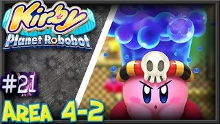 Kirby Planet Robobot 100 Area 42 Gigabyte Grounds 21 [upl. by Damek]