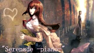 SteinsGate Hiyoku Renri no Darling OST  Serenade piano [upl. by Irianat]