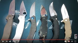 Knife Basics 101 How To Open amp Close Folding Knife Lock Types [upl. by Alis97]