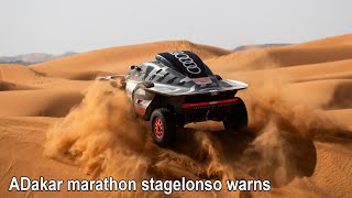 Exclusive Peterhansel doubtful about new Dakar marathon stage [upl. by Ynohtnaluap]