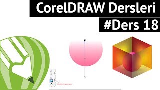 CORELDE ŞEFFAFLIK AYARLARI TRANSPARENCY  Corel Draw Dersleri [upl. by Hidie]