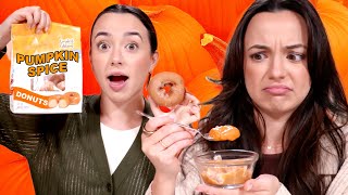 Are Pumpkin Spice Snacks Really That Good Surprising Results [upl. by Parthenia]