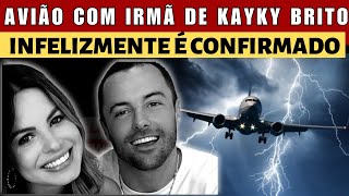 AVIÃO com atriz e irmã de KAYKY BRITO Sthefany Brito e sua família comuncado é divulgado [upl. by Wilbur]