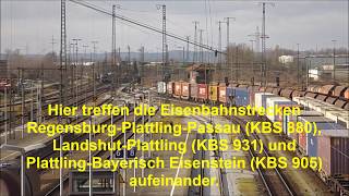 Bahnhof Plattling Niederbayern am 27 November 2017 [upl. by Wesle]