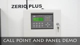 TESTING ED ZERIO PLUS RADIO PANEL AND MCP  FIRE ALARM DEMO [upl. by Meesan]