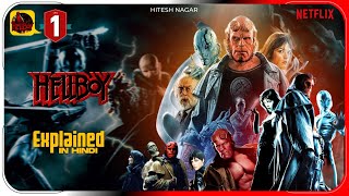 Hellboy 2004 Movie Explained In Hindi  Prime Video Hellboy 1 हिंदी  उर्दू  Hitesh Nagar [upl. by Borer953]