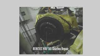 150 REINTJES WAF 561 Gearbox Repair [upl. by Atirahs206]