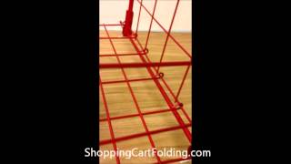 Shopping Cart w Swivel Wheels Assembly Instuction [upl. by Eenalem]