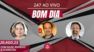 Bom Dia 247 com Hilde Rodrigo e Florestan 20823 [upl. by Eleynad]