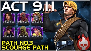 MCOC Act 911  Path 03  Scourge Path  Archangel vs Longshot  2024 [upl. by Yesnil]