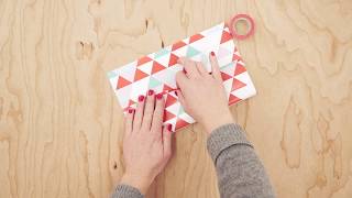 DIY Tutorial Geschenktüte aus Papier basteln [upl. by Parry]