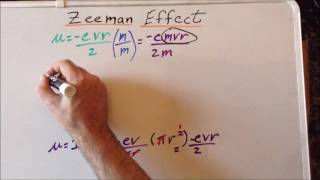 Zeeman effect derivation [upl. by Iv760]