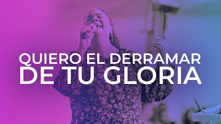 Quiero El Derramar De Tu Gloria  Tommy Rosario COVER Pastora Virginia Brito [upl. by Irehc]