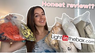 LIGHT IN THE BOX TRY ON HAUL  HONEST REVIEW [upl. by Alberik]