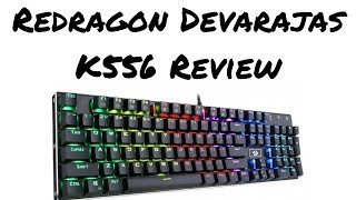 Cheap Mechanical Gaming Keyboard Redragon Devarajas K556 Review [upl. by Truman]