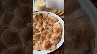 Airfryer S’mores Dip ✨ Recipe in comments cosyrecipe winter christmas smores chocolate [upl. by Acessej]