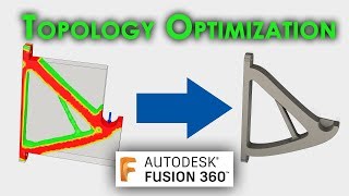 TUTORIAL Topology Optimization in Fusion 360 – 3D printing filament spool holder [upl. by Nager]