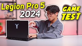 Test Game trên Lenovo Legion Pro 5 2024  Core i9  14900HX  RTX 4060 KHOẺ hơn MÁT hơn NHƯNG [upl. by Teena186]