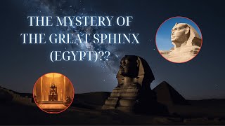 The Great Sphinx Egypt [upl. by Psyche]